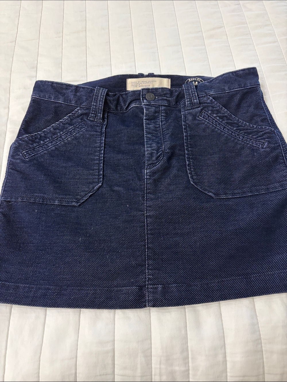 Marc By Marc Jacobs Denim Mini Skirt